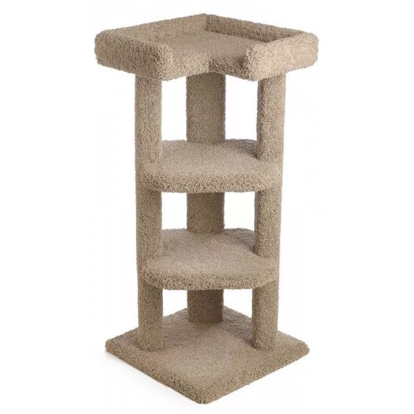 Carpeted Cat Tower UK