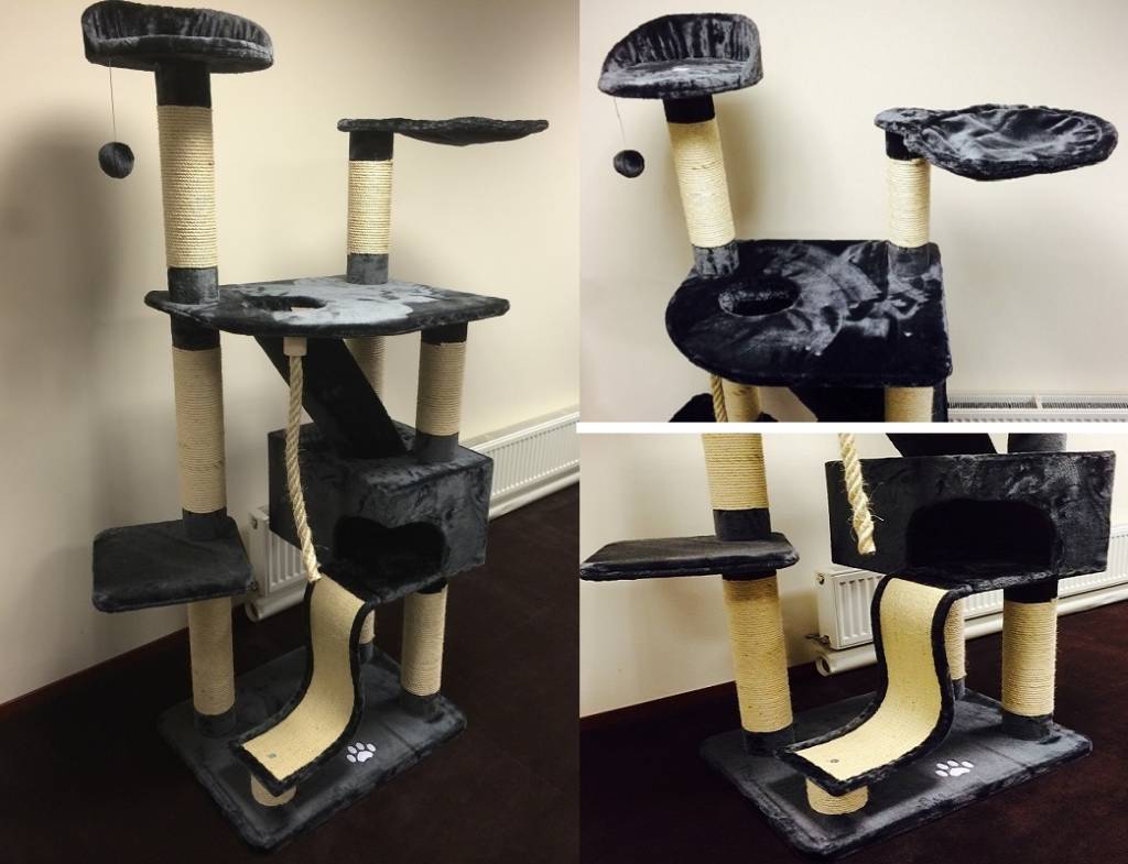 Kilimanjaro Cat Tree (Anthracite) LOWEST PRICES GUARANTEED FREE