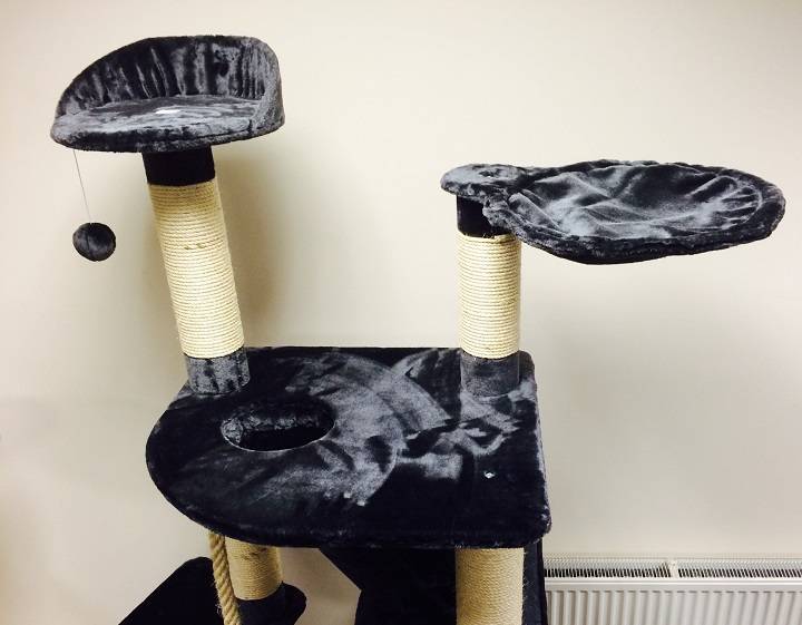 Kilimanjaro Cat Tree (Anthracite) LOWEST PRICES GUARANTEED FREE