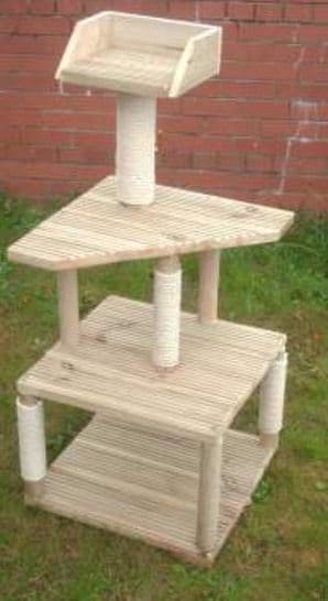 The 3 Tier T S Guaranteed, Outdoor Cat Tower Uk