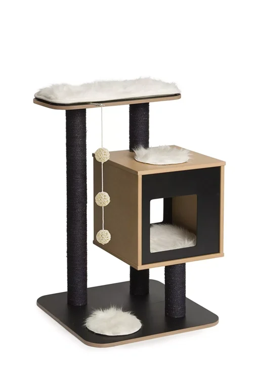 Vesper V-Base Black, Cat Furniture Tree