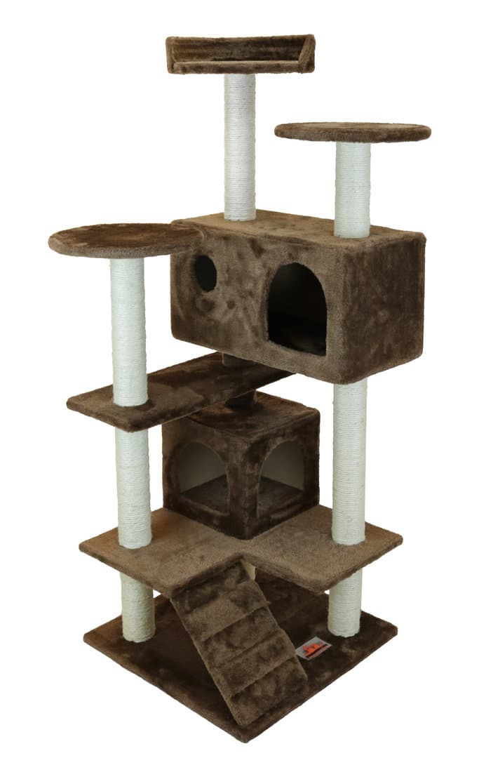 Gizmo Scratching Tree (Brown) | LOWEST PRICES GUARANTEED | FREE DELIVERY