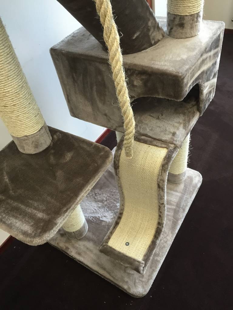 Kilimanjaro Cat Tree PLUS (Grey) LOWEST PRICES GUARANTEED FREE DELIVERY