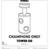 Scratching Barrel Champions Only Tower 120cm