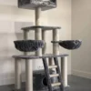 Panther Cat Tree (Light Grey)