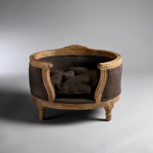Royal George Cat Bed (Charcoal Brown)