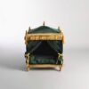 Edward | Green velvet pet palace