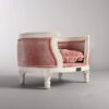 Royal George Cat Bed (Pink Velvet)