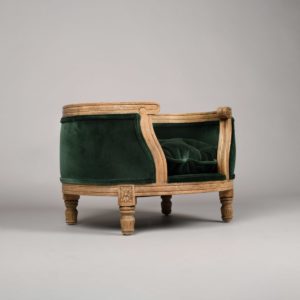 Royal George Cat Bed (Emerald Green)