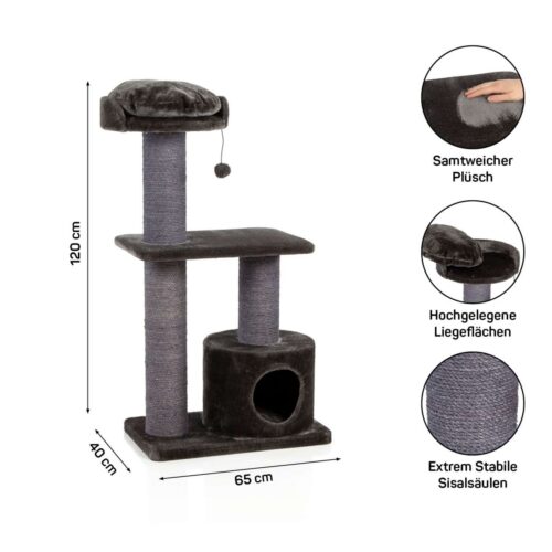 The Bengal Tower 120cm (Anthracite)