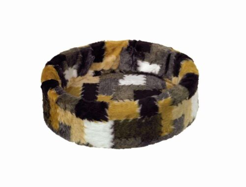 Plush bed "Patchwork"