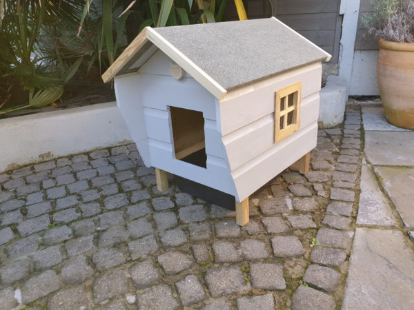 Cat Litter Lodge (Cool Marble)