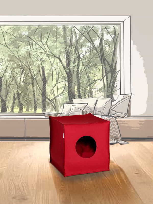 Cat house MOOD (Red)