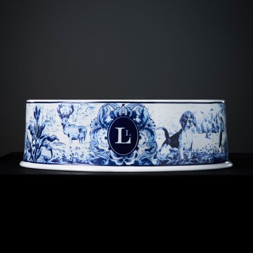 The Enchanted Forest cat bowl – Royal Delft