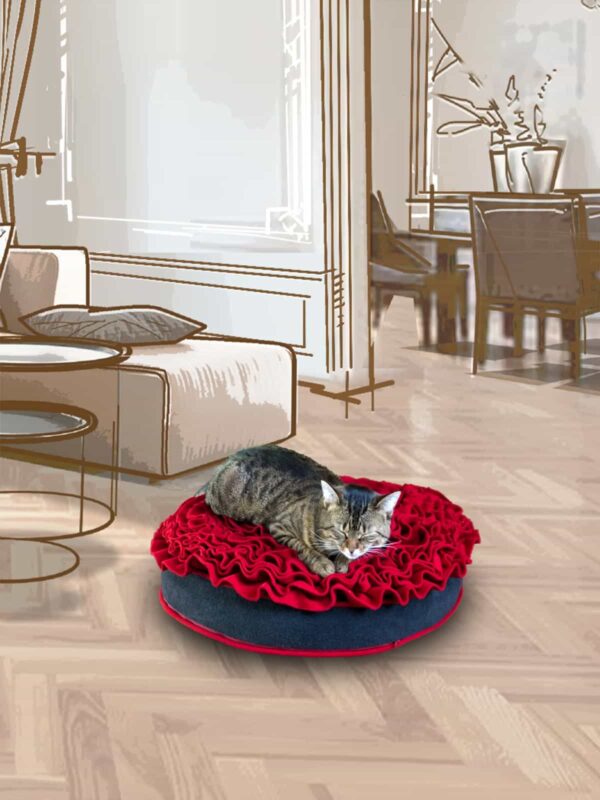 Cat cushion Lounge ROSE