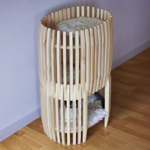 Colosseum Three-tiered Cat Bed
