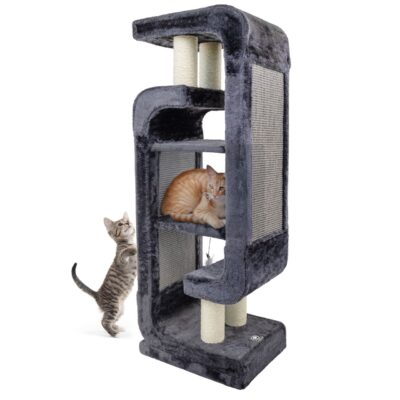 DesignTower Scratching Post “Steve” – Anthracite