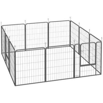 12-Panel Solid Dog Playpen