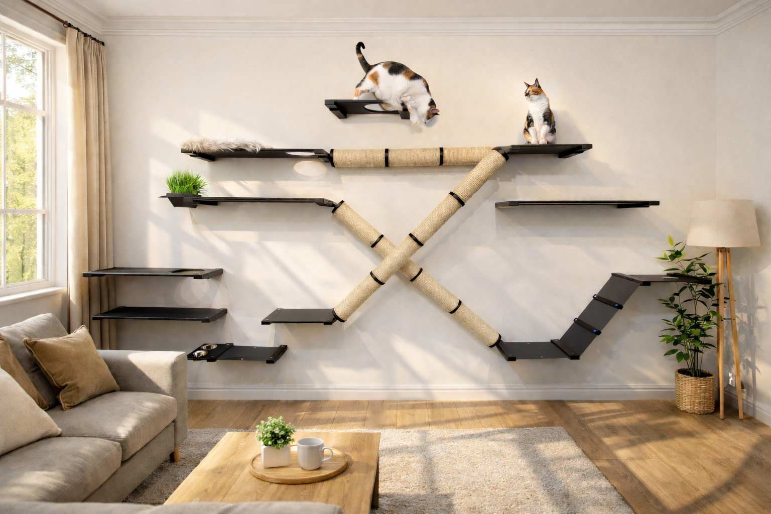 Where Is the Best Place to Put a Cat Tree? 9 Locations Cats Actually Use