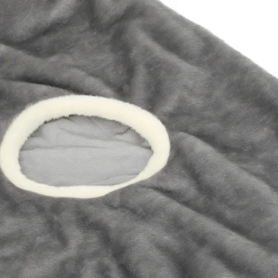 PawHut Four-Level Plush Cat Barrel with Washable Cover – Grey – image 13