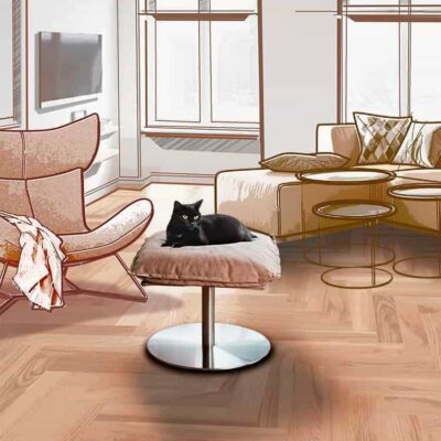 POET Raised Design Cat Bed – product view 1