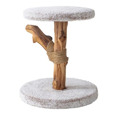 Nobby Misa cat tree in brown & white – additional view 2