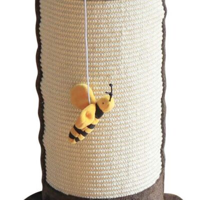 Corner Sisal Cat Scratching Post – Brown