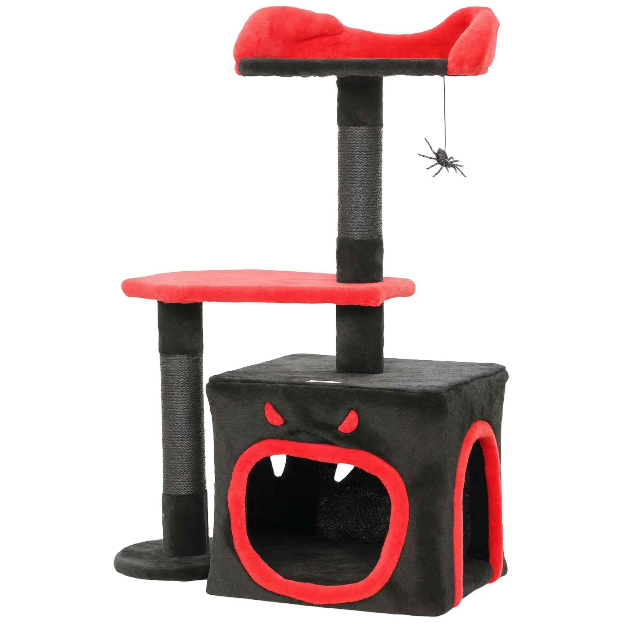 Midnight Spider Cat Activity Tower – view 1