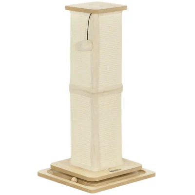 Trackball Sisal Cat Scratcher – 67cm Oak – view 1