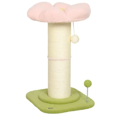 Blossom Bed Cat Scratcher – Pink – view 1