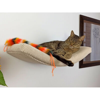Cats Atalier Arcing Haven Metal Cat Wall Shelf – 60cm – product view 1