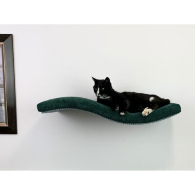 Cats Atalier WAVE Symmetrical Right Metal Cat Wall Shelf – 75cm – product view 4