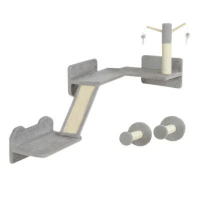 Three-Piece Wall Scratch & Play Set – Grey – view 1
