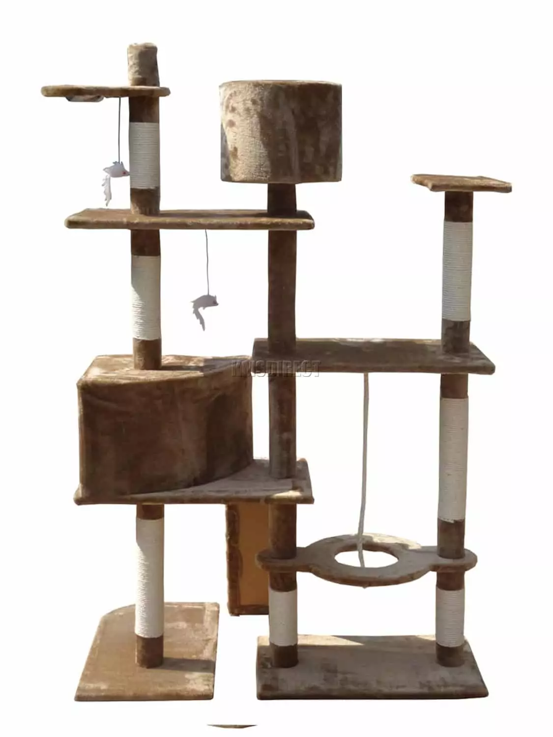 FoxHunter Deluxe Multi Level Cat Tree Activity Centre